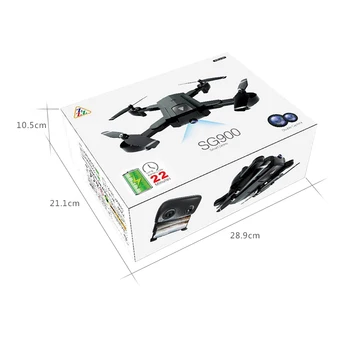 SG900 Skladacia drone profissional s Dual Camera drone 4K Selfie WiFi FPV širokouhlý Optický Tok RC Quadcopter Hračka Vrtuľník
