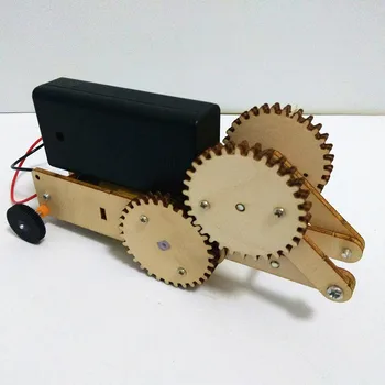 Elektrických zariadení Automobilov Deti DIY Vedy Projektu Hračky Technológie Zábavnej Fyziky Experiment Súpravy KMEŇOVÝCH Vzdelávania Darček