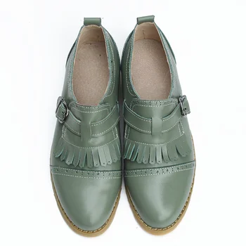 Britský College Vietor Dámy Bytov Vintage Oxfords Topánky Ženy Nízkom Podpätku Módne Originálne Kožené Prízvukom Veľkosť Topánok, 34-43 Topánky
