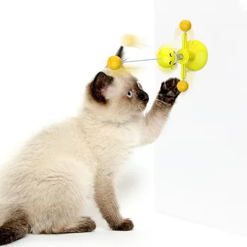 Cat Hračka Dlhú Tyč Self-hej Gramofónu Pierko Bell Vtipné Mačku Stick Hračka Pet Odolný Bite