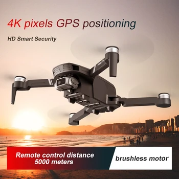 Nové F4 GPS Drone 4k/6K ESC HD Kamera Dve Osi Gimbal Wifi FPV RC Qadcopter Striedavý Motor UAV Skladacie Rameno Vrtuľník Dron Hračka