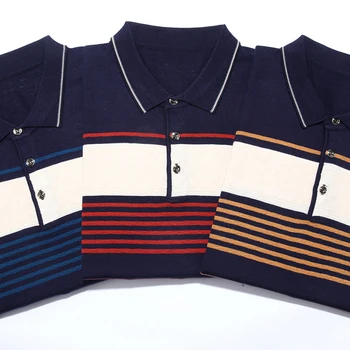 2020 Úplne Bežné Luxusné Fitness Polo Tričko Dlhý Rukáv Mužov Poloshirt Jersey Striped Mens Pološte Tee Šaty, Košele Módy 90364