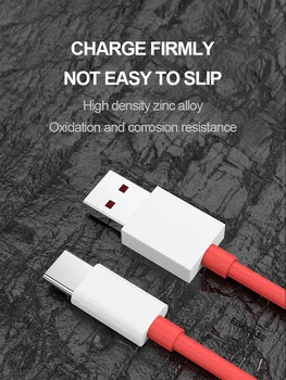 FAYAHA Pôvodné USB, 6A Super Rýchla Nabíjačka Typ C Dash Deformácii Kábel Pre OnePlus 8 7 6 T Pre Xiao Pre Samsung 20 Pre Huawei 40 Pro