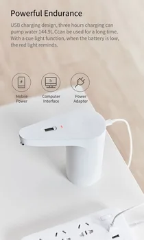 Xiao Smart Home Automatické Mini Dotykový Spínač Vodné Čerpadlo Bezdrôtová Nabíjateľná Elektrický Zásobník Vody, Čerpadlo WithTDS Test