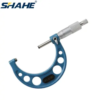 SHAHE 0.01 mm 50-75 mm modrá mimo mikrometer mechanické meradlá mikrometer na meranie nástroj Mikrometrická strmeň