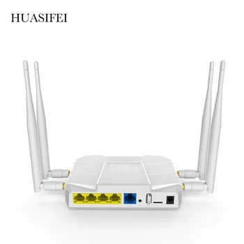 Odomknúť 1200Mbps Bezdrôtový 4G Router 4G LTE Dual-band 2.4 g&5.8 g Gigabit router Podporu SIM Kartu a 4pcs Externé Anten