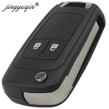 Jingyuqin 10pcs/veľa 2/3/4 Tlačidlá Auto Inteligentné Diaľkové Tlačidlo pre Chevrolet 315/433MHz ID46 Čip Keyless-go Comfort-prístup PCF7937E
