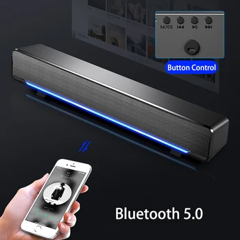 Móda Reproduktor Drôtové A Bezdrôtové Bluetooth 5.0 Počítač, Reproduktory, Subwoofer, Bezdrôtová Zvuk Bar Pre TV Prenosné Reproduktory