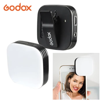 GODOX LEDM32 Smartphone Mini LED Svetlo Prenosné Fotografie Osvetlenie Selfie Zvýšenie Vyplniť Svetla Pre Telefóny