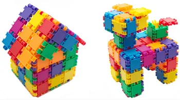 DIY Vedy a Vzdelávania Plastové Malé Častice Montáž Stavebné Bloky Inteligencie Montáž Rôzne Hračky