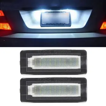 2x 18 SMD LED evidenčné Číslo Svetlo Lampy bez Chýb Pre Benz, Smart Fortwo Coupé Kabriolet 450 451 W450 W453