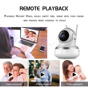 Home Security Baby Monitor ip, wifi, bezpečnostné kamery, mini kamery HD bezdrôtový Video Opatrovateľka Cam Nočné Videnie dieťa Fotoaparát baby telefón
