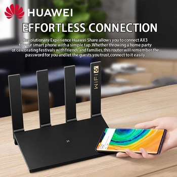 Pôvodné Huawei WiFi AX3 Pro Quad-core Dual-core Router WiFi 6+ 3000Mbps 2,4 GHz, 5 ghz Dual-Band Gigabit Hodnotiť WIFI Bezdrôtový Smerovač