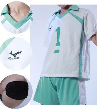 Anime Haikyuu!! Aoba Johsai Vysokej Školy Volejbal Klub Dresy Oikawa Tooru Športové Cosplay Kostým Košele+Nohavice
