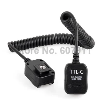 3M Blesk E-TTL Off-Kamera 2-Hot-Shoe Kábel Kábel wt PC Port pre canon DSLR Fotoaparát