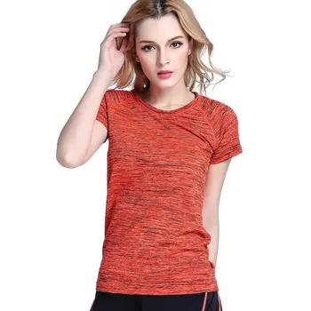 Ženy Tričko Krátke Rukávy Hygroskopické, Rýchle Suché Fitness T-shirt Pre Ženy Top Oblečenie