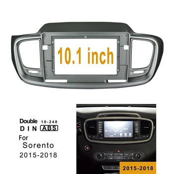 Auto Stereo Rádio DVD Fascia Panel Dosky Výbava Auta Rám 10.1 Palca na KIA Sorento - Refitting Fascia Panel