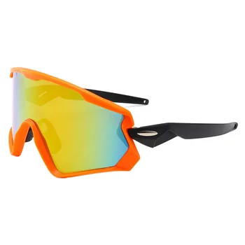 Vonkajšie Športové slnečné Okuliare Big Rám Muži Móda Rybárske Slnečné Okuliare Gafas Vetru Oculos Retro Povlak Galsses Hot XSY9315