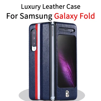 Pre Samsung Galaxy Násobne Prípade 360 Plnú Ochranu Matný pravej kože Luxusný Ochranný Kryt Telefónu galaxy násobne prípade
