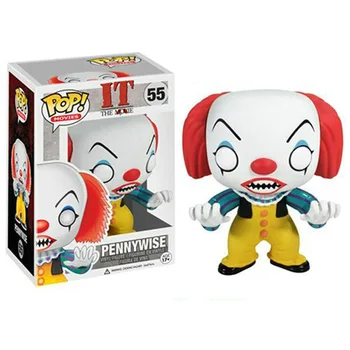 Funko pop Filmu Stephen King je To Joker Klaun Chucky Pennywise PVC Akcie Obrázok Zber Model Hračka pre deti, darček k narodeninám