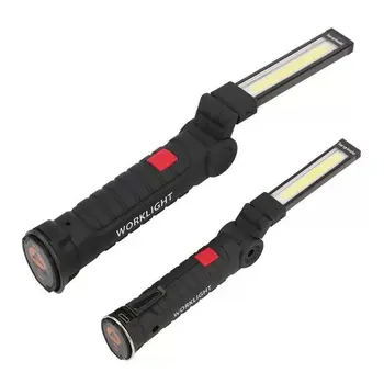 KLAS Pracovných Baterka LED Baterkou Vozidla Oprava Lámp USB Nabíjateľné Magnetické 360 rotujúce Prenosné Svetlá