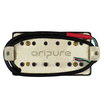 OriPure Most Elektrická Gitara Vyzdvihnutie Vysokú Výstupnú Vintage Alnico 5 Humbucker Snímač Čierna ,Pevná & Silný Zvuk