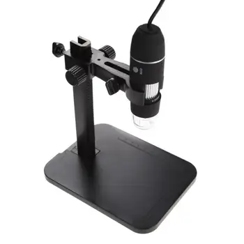 Profesionálny USB Digitálny Mikroskop 1000X 800X 8 LED 2MP Elektrónový Mikroskop Endoskopu Zoom Kamery zväčšovacie sklo Výťah Stojan