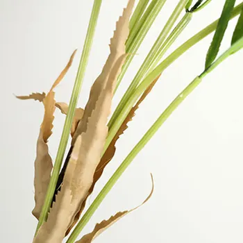6pcs Simulácia Scatter Chvost Umelých Palmového Lístia Chvost Slnečnice Leaf Elegantné Nordic Falošné Listy Rastlín Foto Rekvizity Reštaurácia