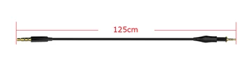 3,5 mm do 2,5 mm slúchadlový kábel pre AKG K450/Q460/K451/K452/K480 5N monokryštálov medi slúchadlá upgrade line