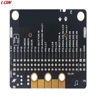 Microbit expansion board IO BIT V2.0 mikro:bit montážna doska vstupná úroveň