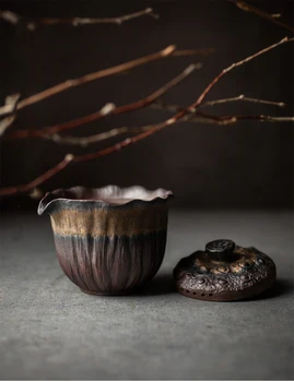 LUWU keramické teapots lotus čínskej kung-fu čaj hrnce 200 ml