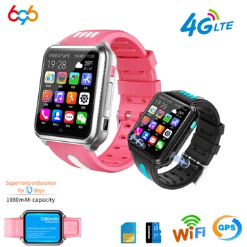 696 H1/W5 4G LTE Fitness Tracker Deti/Dieťa/Študent Smart Hodinky Bluetooth Smartwatch Android WiFi SIM, Fotoaparát, GPS Telefón Hodiny