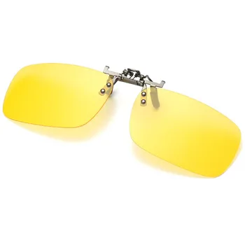 Klasický Dizajn Polarizované slnečné Okuliare Klip Mužov Námestie Jazdy Slnečné Okuliare Klip Gafas Odtiene Okuliare Ženy Oculos de sol UV400