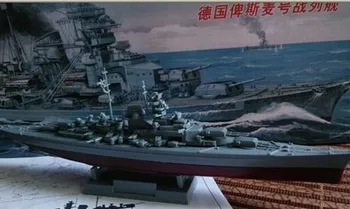 Bisimai Lietadlová Battleship Yamato Ponorka Montáž Vojenské Lode Model