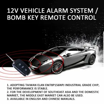 2020 Nové Auto Alarm, Diaľkové Ovládanie Alarmu Nastaviť Automatické Otvorenie Okna Výťah Okno Ovládanie Zámku One-way Vozidla, na Poplachový Systém