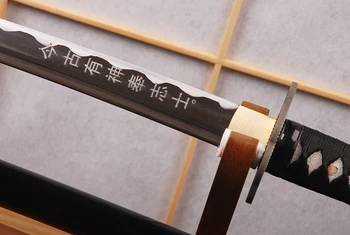 Posledný Samuraj Japonský Meč Katana Ručné Vysoko Uhlíkovej Ocele Full Tang Ostré Espada Tom Cruise Samuraj Meč Cosplay