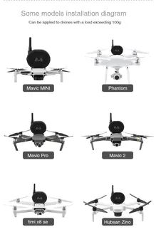Drone Reproduktor Megaphone pre kolesá Mavic Mini Pro 2 pro zoom FIMI Phantom 3 4 Letecké Vysielania Reproduktor Pre Drone Príslušenstvo