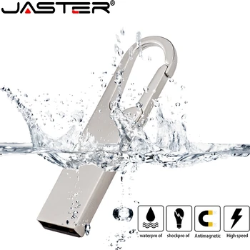 JASTER USB flash disk Kovové Tlačidlo USB 2.0 pero disk 4 GB 8 GB 16 GB 32 GB, 64 GB 128 GB kl ' úč Micro USB Memory Stick U diskov
