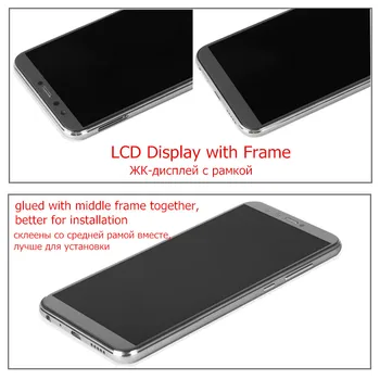 LCD Displej Pre Česť 9 Lite LCD Displej+Dotykový Displej S Rámom Náhradná Pre Huawei Honor 9 Lite LLD L31 L22A LCD Displej