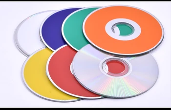 Magic CD sa Objavia Manipulácia Cd Set (10pcs/set,nie žltá farba) Kúzla Fáze Magia Ilúzie Trik Prop pre Magicans