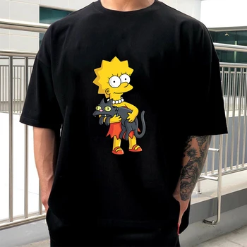 2021 Nové Módne The Simpsons Lisa Simpson Fuuny Tričko pre Mužov/ženy