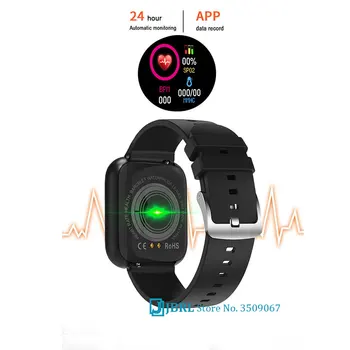 Móda Smart Hodinky Ženy Muži Smartwatch Bluetooth Nepremokavé Srdcovej frekvencie, Krvného Tlaku Fitness Tracker Hodiny Pre Android, IOS