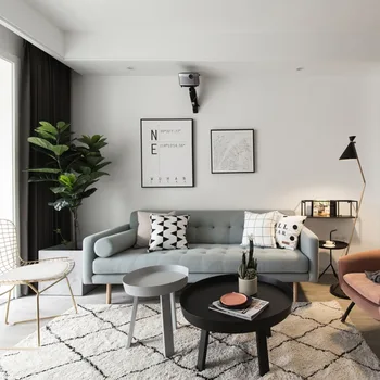 Moderný minimalistický Nordic Marocký koberec domov obývacia izba koberec spálňa posteli mat konferenčný stolík mat vlastné