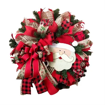 Vianočné Dekorácie Veniec skvelý Dizajn Vianočný Stromček, Ozdoby, Drevené Svetelný Elk Vianočný Stromček Prívesok Darček #srn