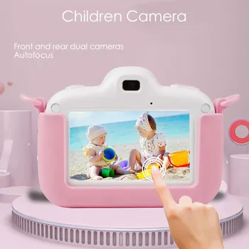 Deti Fotoaparátu, Full HD Digitálny Fotoaparát pre Deti 3.0 palcový dotykový Displej Deti Hračky Kamera Pre Vianočný Darček