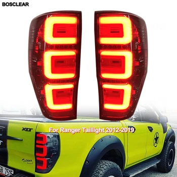 2 ks pre Ranger T6 T7 zadné svetlo 2019-2012 auto príslušenstvo LED Ranger zadné lampy koncových svetiel+Zase Signál+Brzdové+Zadnej strane auta styling
