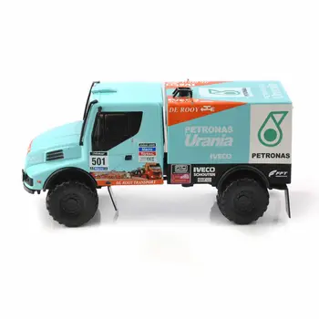 1/43 rozsahu Rally Dakar IVECO Powerstar 501 Truck Model Modrá Diecast Závodné Auto, Najlepšie Predať