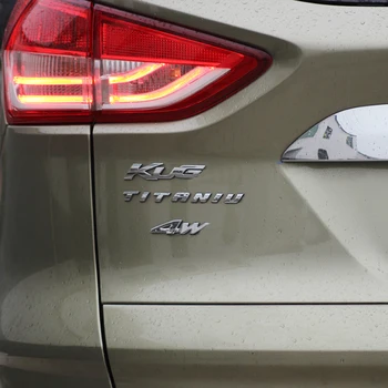 Trochu Zmena Kufri Chrome Odznak Odtlačkový Znak Písmená Nálepky TITÁN vhodné pre Ford Kuga Mondeo