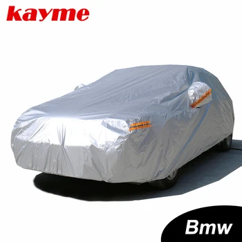 Kayme nepremokavé auto zahŕňa vonkajšie slnečné ochranný kryt pre auto na BMW e60 e46 e39 x5 x6 x3 e90 z4 e36 e30 e34 f10 f30 sedan