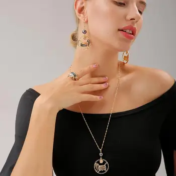 Cring Coco Bubon Prívesok Náhrdelníky Žena Black Pearl Reťaze Najvyššej Kvality Kúzlo Geometrické Šperky, Prívesky, Náhrdelníky pre Ženy, Nový